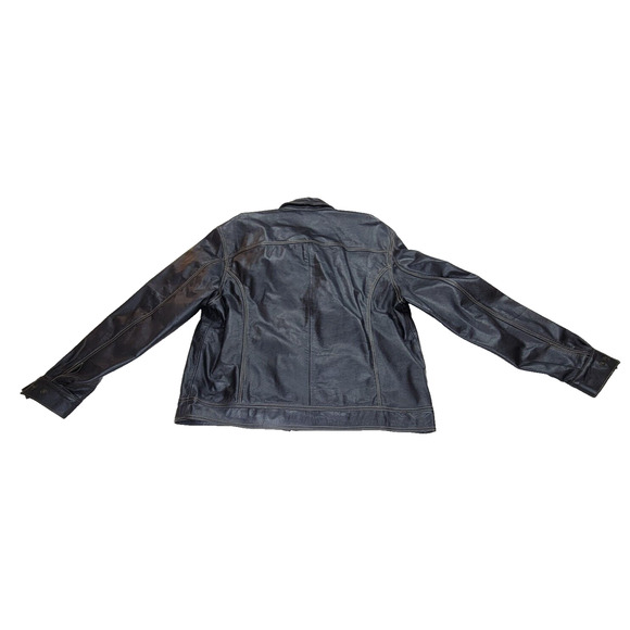 Vintage Wilsons Maxima Jacket Womens Sz Large Black Leather Motorcycle Gorpcore - Picture 2 of 16